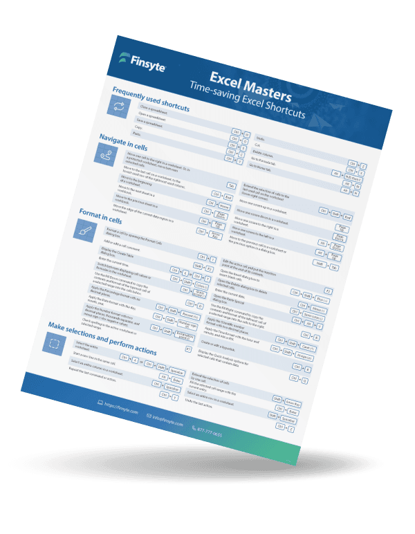 Excel Shortcuts preview
