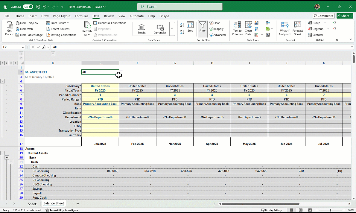 Reapply using keyboard